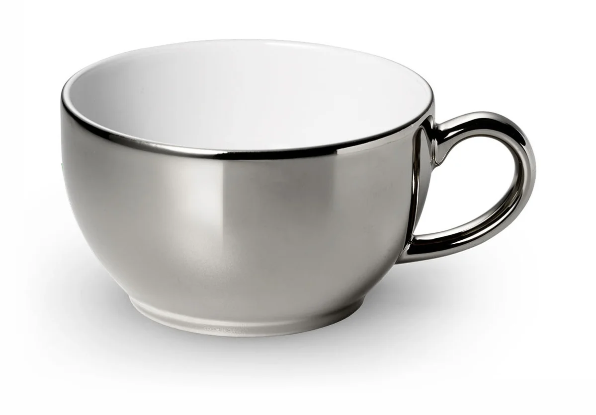 Kaffeetasse 0,25 l Solid Color Platin