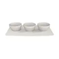 Dipschälchen-Set 4-tlg. Manufacture Rock blanc Villeroy & Boch