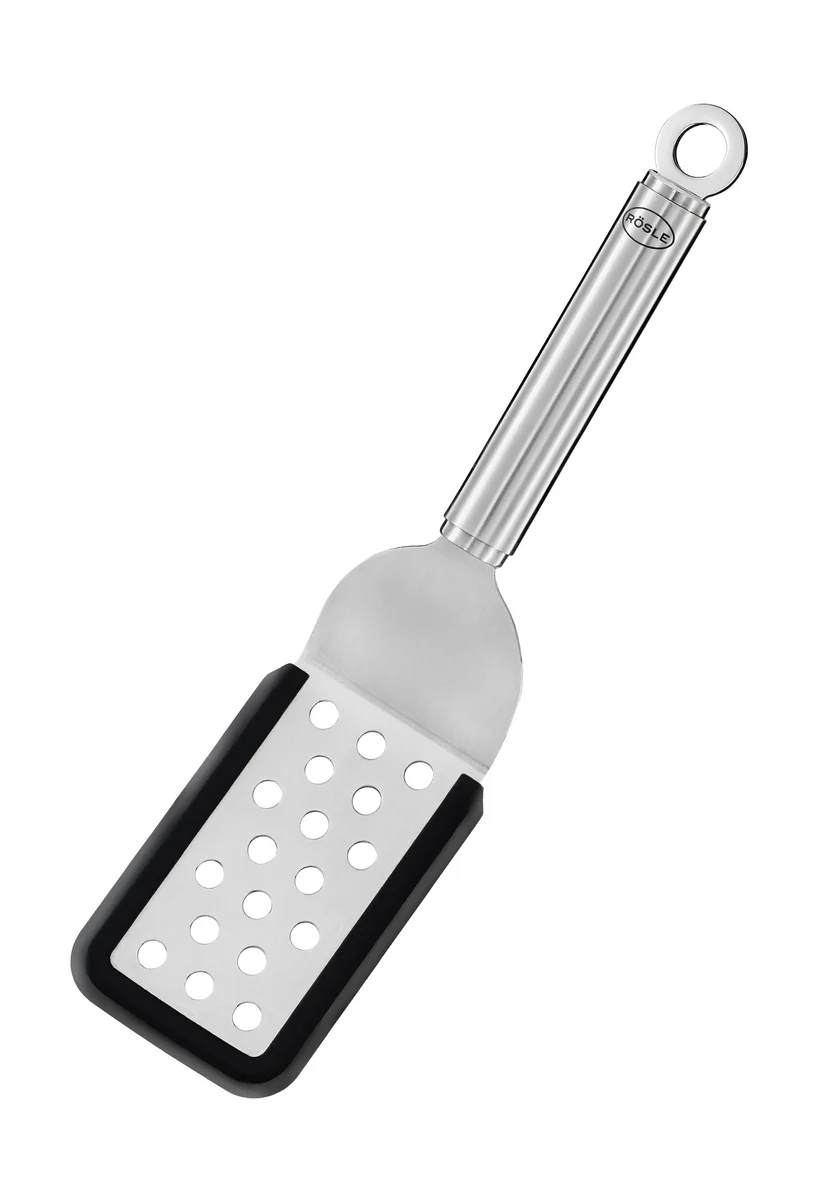 Palette gelocht 26 cm Rundgriff mit Silikonrand 26cm