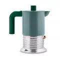 Vite Espressokocher 3 Tassen grün Alessi