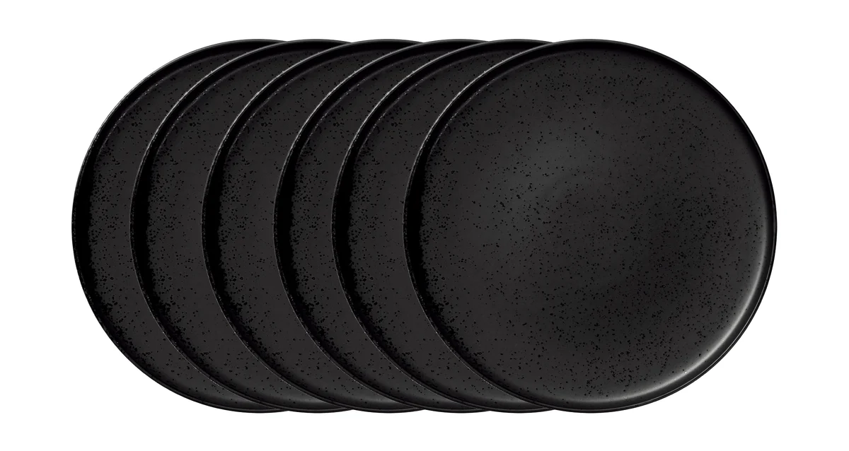 Dessertteller 21cm Coppa Kuro 6-tlg.