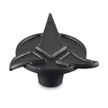 Signature Star Trek Deckelknopf Klingonischer Trefoil 3 cm schwarz Le Creuset