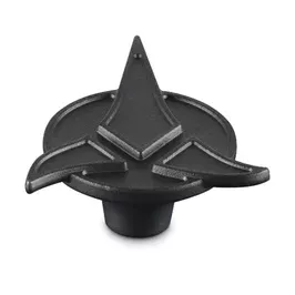 Signature Star Trek Deckelknopf Klingonischer Trefoil 3 cm schwarz Le Creuset