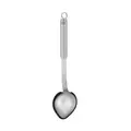 Portionslöffel Rundgriff mit Silikonrand 32,5cm Rösle