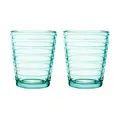 Trinkglas 2er-Set 0,22 l Aino Aalto Wassergrün Iittala