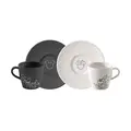 Kaffeetasse mit Untere 4-tlg. Manufacture Rock – Mickey Mouse Villeroy & Boch