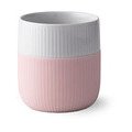 Becher 0,35 Contrast Gerippt rosa Royal Copenhagen