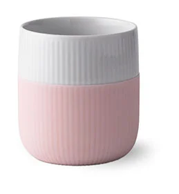 Contrast Gerippt Becher 0,35 l Dahlie