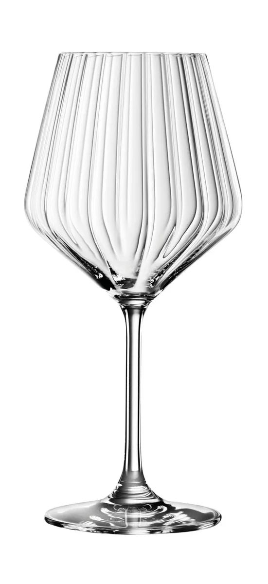 Burgunderglas 4er-Set Lifestyle klar
