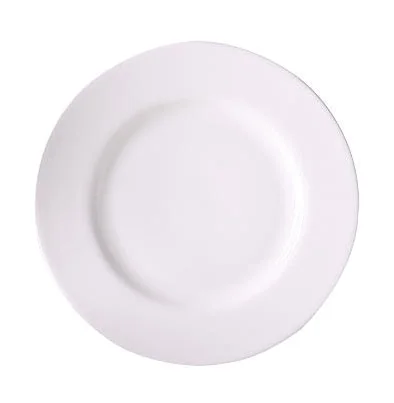 Teller flach 16 cm Bone China weiss