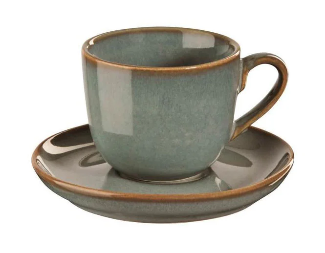 Cappuccinotasse mit Untere 0,23 l Saisons Eucalyptus