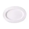 Platte oval 39 cm Fine Bone China Classic weiß Dibbern