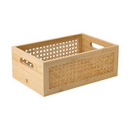 Aufbewahrungsbox 30x20x11 cm Bambus Rig Tig