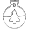 Präge-Ausstecher Christbaumkugel Tannenbaum 6 cm edelstahl RBV Birkmann