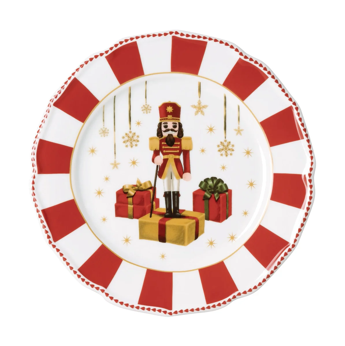 Teller 22 cm Christmas Love Red