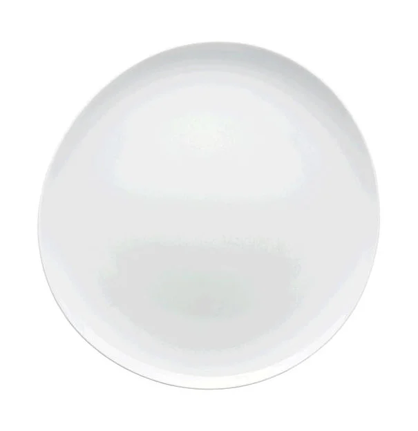 Teller flach 27 cm Junto Weiss