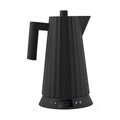 Elektrischer Wasserkessel Plisse 22x18x21cm 1,7l schwarz Alessi