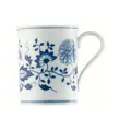 Becher m. Henkel Blau Zwiebelmuster Hutschenreuther