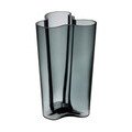 Vase dunkel grau 251mm Alvar Aalto Iittala