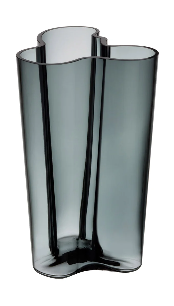 Vase 25 cm Alvar Aalto dunkelgrau
