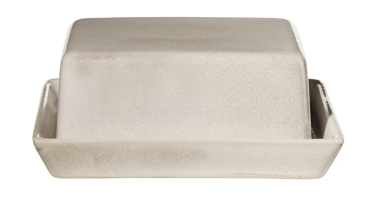 Butterdose 16,5x13,5 cm Saisons Sand