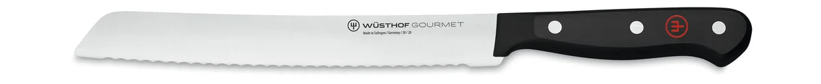 Brotmesser 20 cm Gourmet schwarz