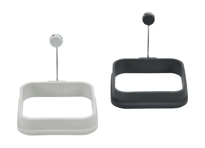 Eiformer Quadrat 2er Set flint / iron-grey