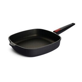 Guss-Pfanne 28 cm eckig Titanium Nowo Woll