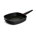 Guss-Pfanne 28 cm eckig Titanium Nowo Woll