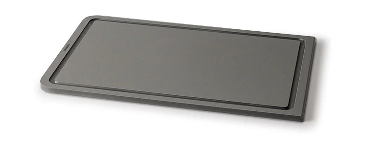 Tranchierbrett 39x27x1 cm Duracore grau