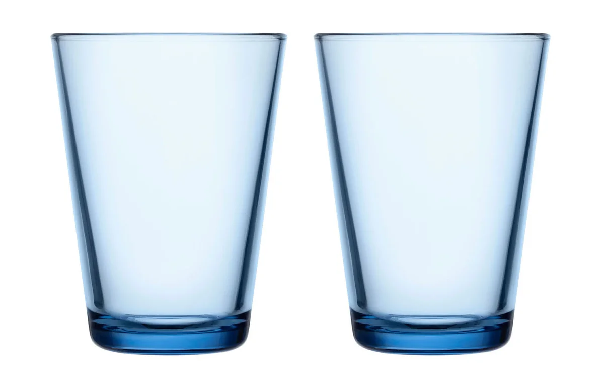 Trinkglas 2er-Set 0,4 l Kartio Aqua