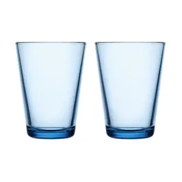Trinkglas 2er-Set 0,4 l Kartio Aqua Iittala