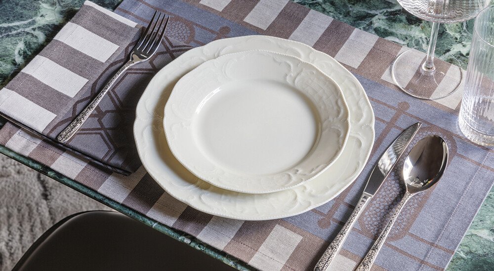 tischwelt Rosenthal Sanssouci Geschirr Porzellan Tischgedeck weiß 