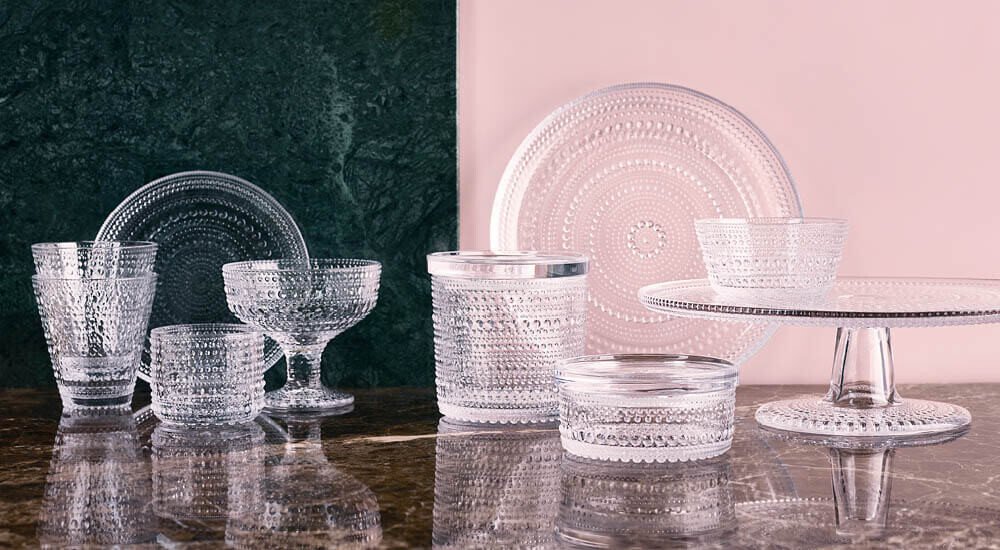 Kastehelmi Glas Geschirr