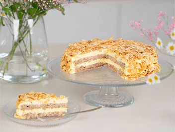 Schwedische Mandeltorte