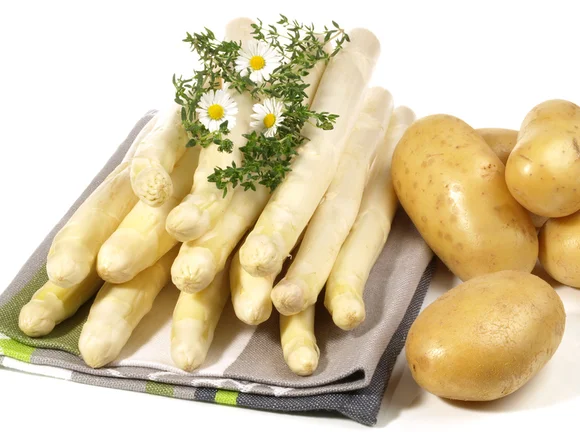 weißer Spargel