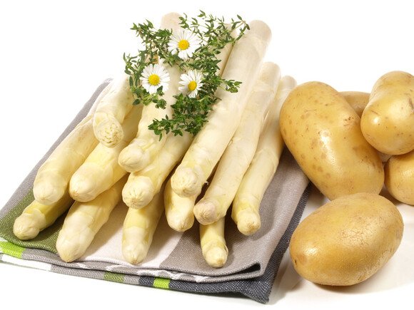 weißer Spargel