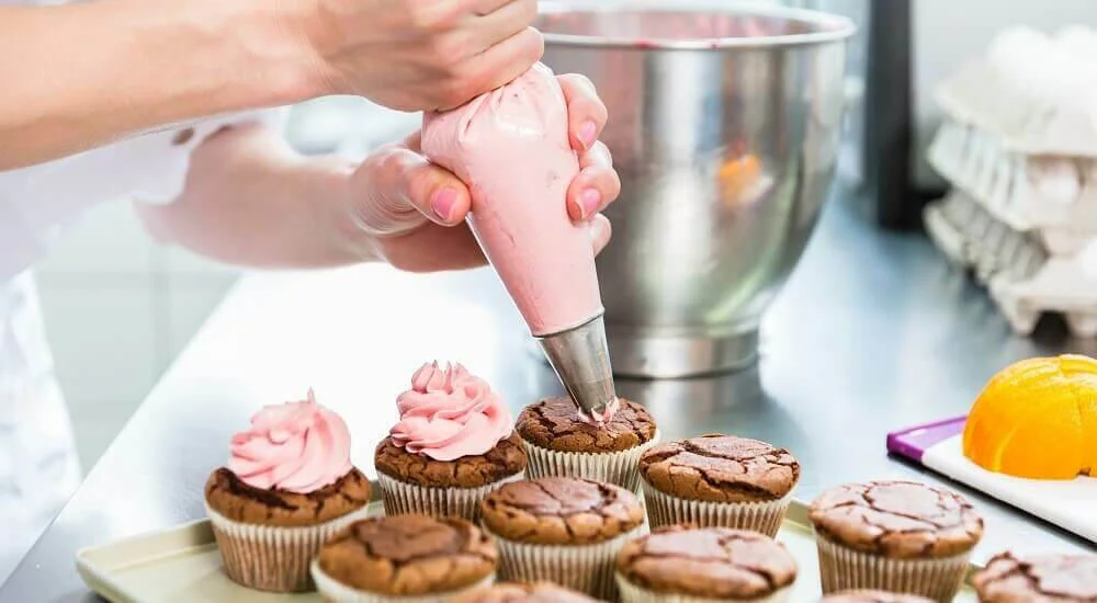 Spritzbeutel für Muffins