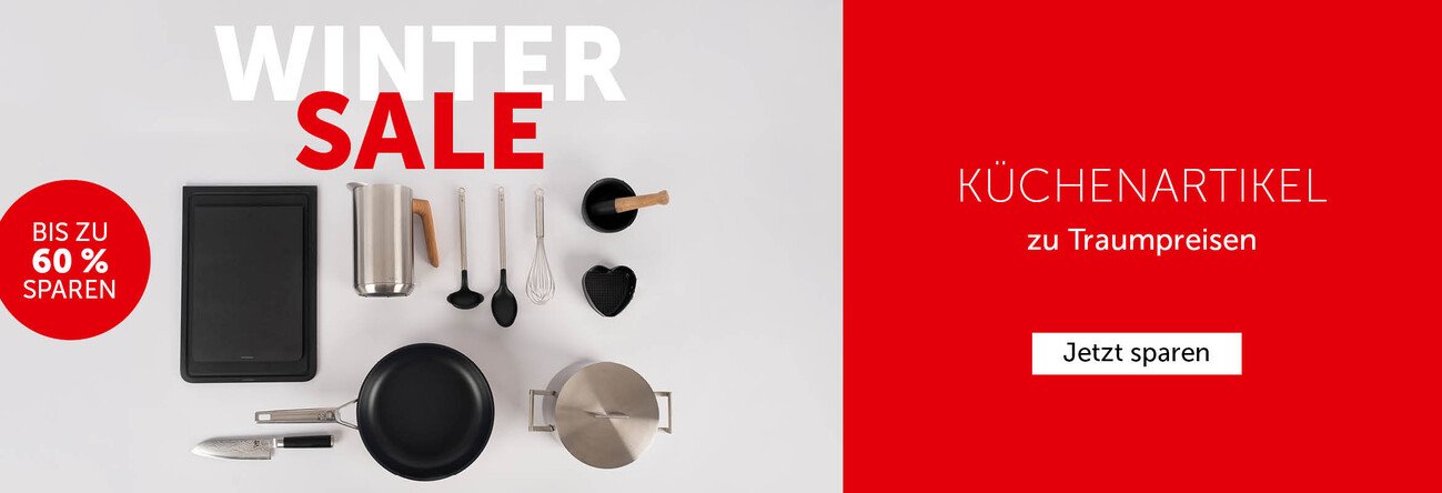Winter Sale: Küchenartikel