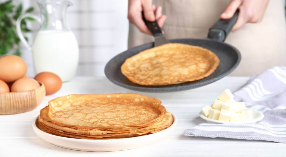 Pfanne für Pancake