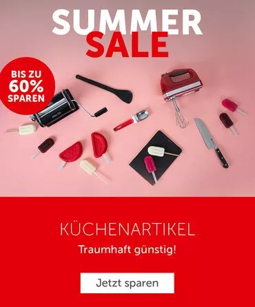 Sommer Sale Küchenartikel
