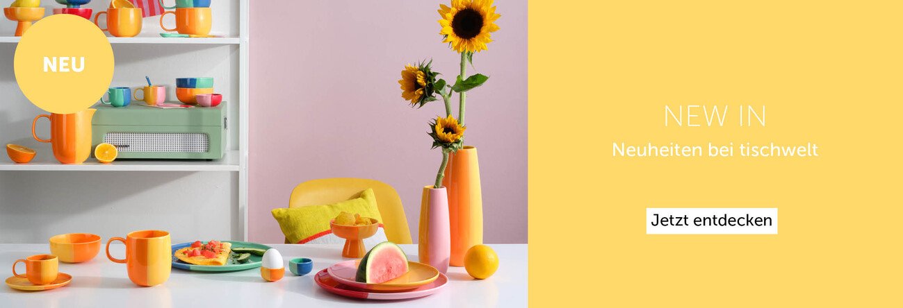 New in! Neuheiten bei tischwelt