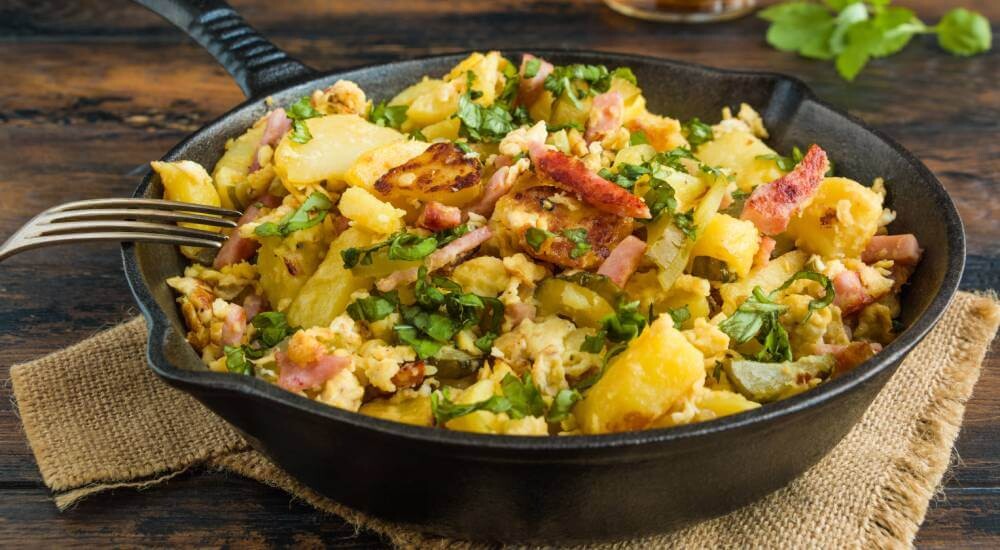 Bratkartoffeln Pfanne