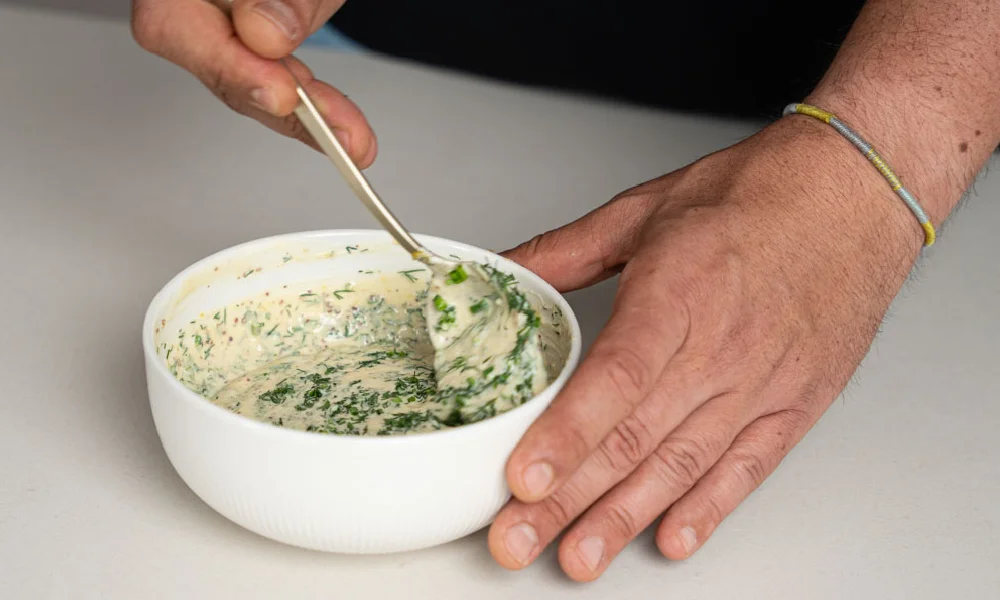 Honig-Senf-Soße-