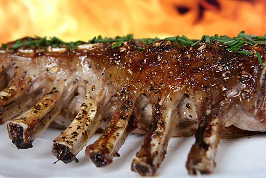 gegrilltes Lamm