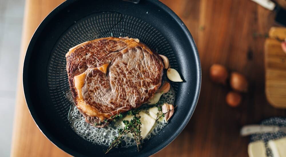 Pfanne für Steak