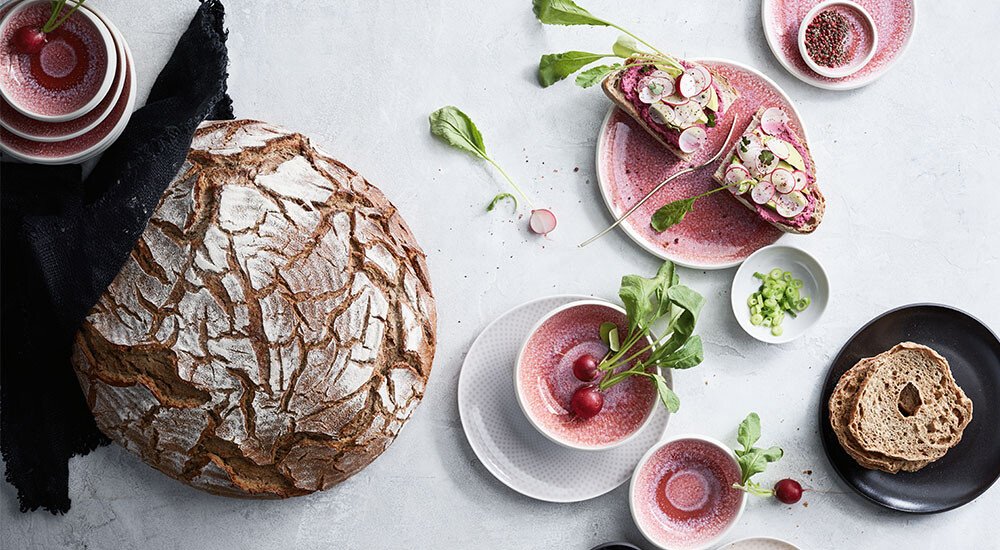 rosenthal-junto-rose-quartz-teller-schalen-geschirr-steinzeug