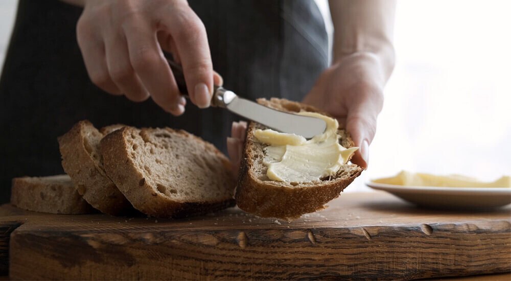 Buttermesser aus Edelstahl