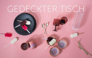 Gedeckter Tisch