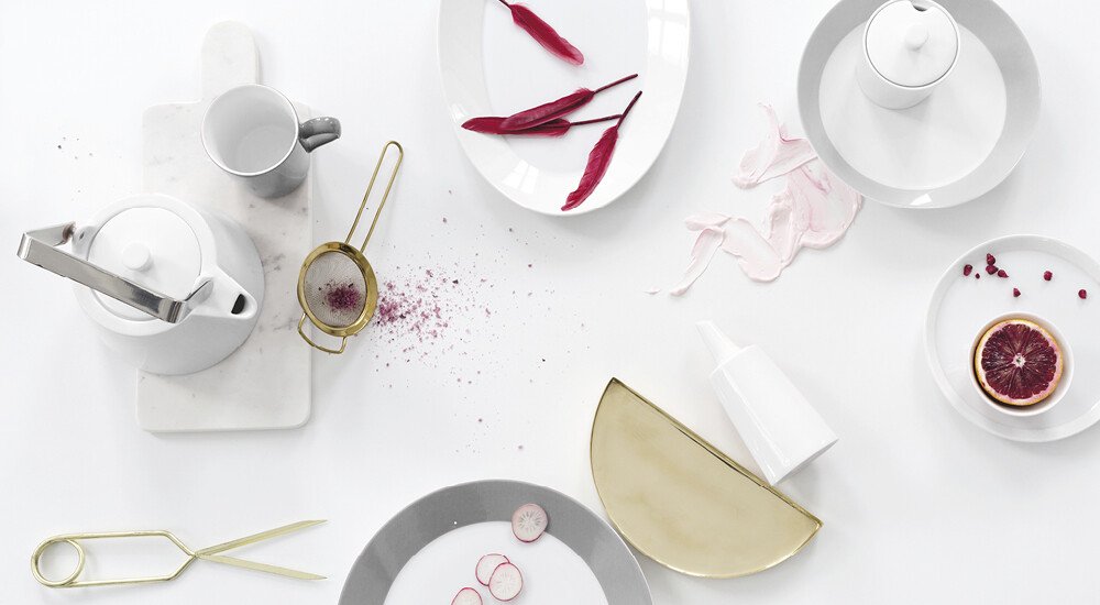 SEO Tric weiss Arzberg Geschirrr Porzellan Qualität tischwelt